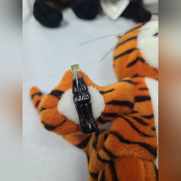 Set of 5 Coca Cola Beanie Babies Coke Soda Drink collectable plush - Picture 6 of 6